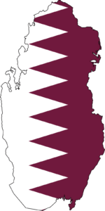 Qatar flag