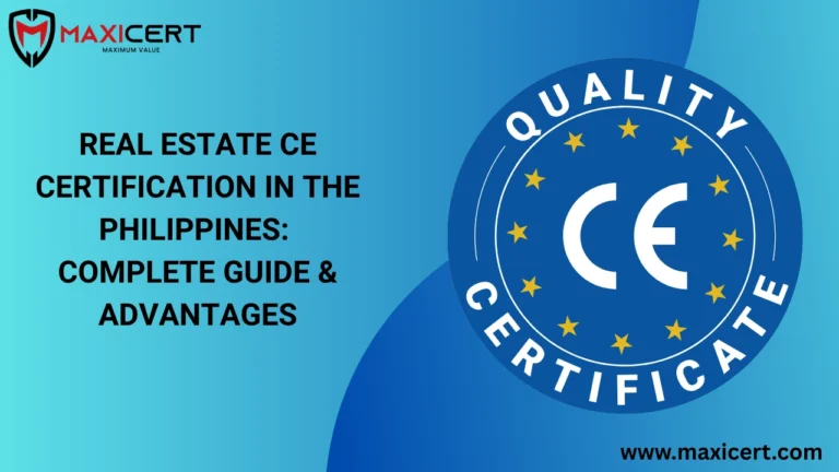 Real Estate CE Certification in the Philippines