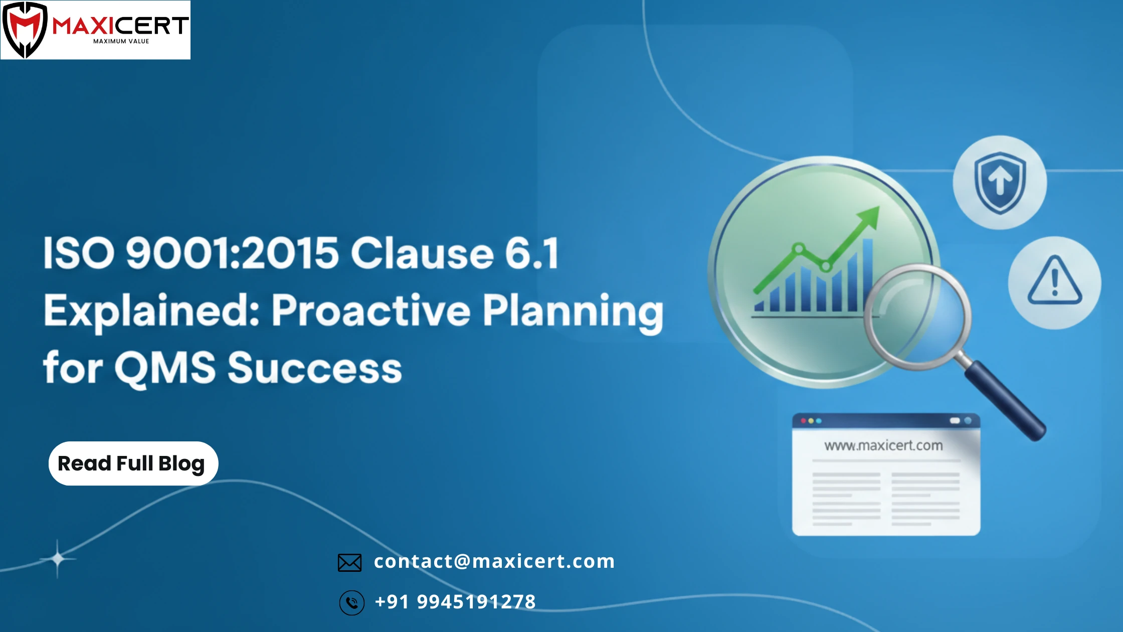 ISO-9001:2015-Clause-6.1-Explained: Proactive-Planning-for-QMS-Success