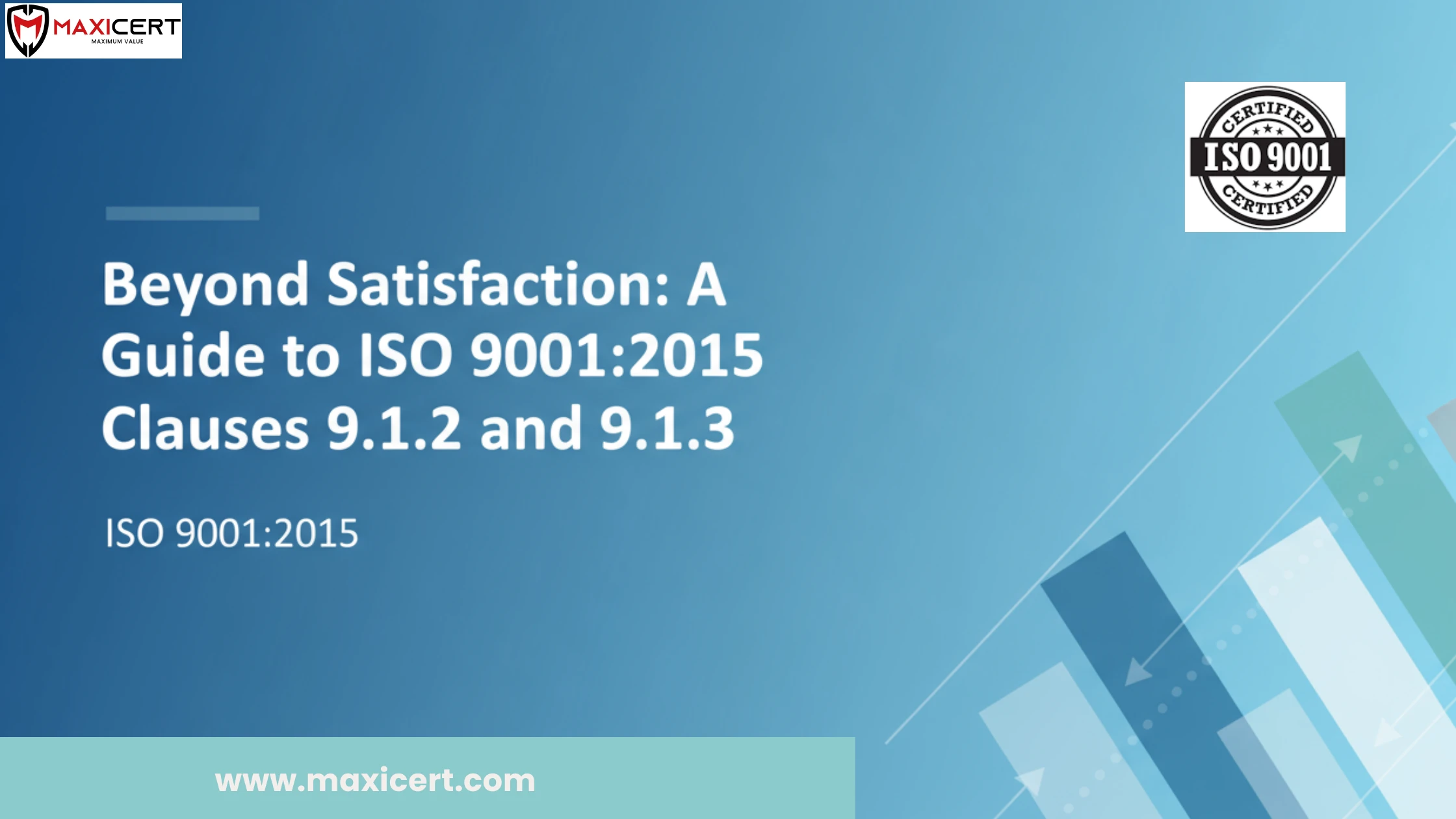 ISO 90012015 Clauses 9.1.2 and 9.1.3
