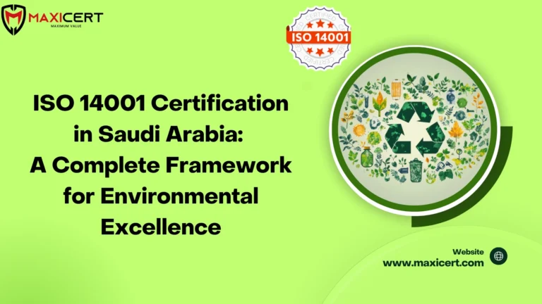 ISO 14001 Certification in Saudi Arabia A Complete Framework for Environmental Excellence