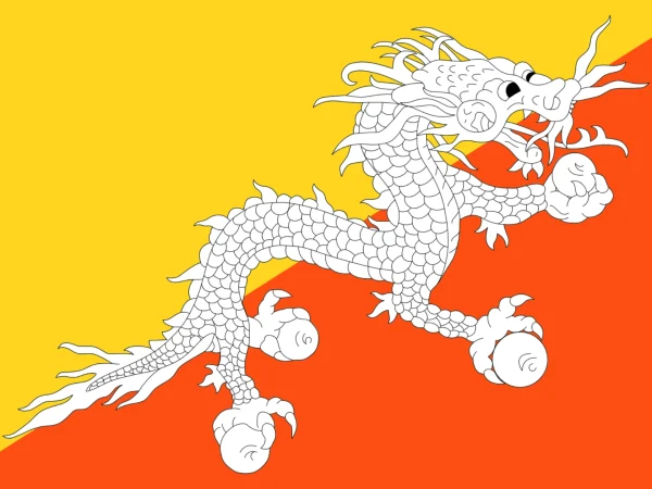 Bhutan Flag Image Bhutan-Flag-Image